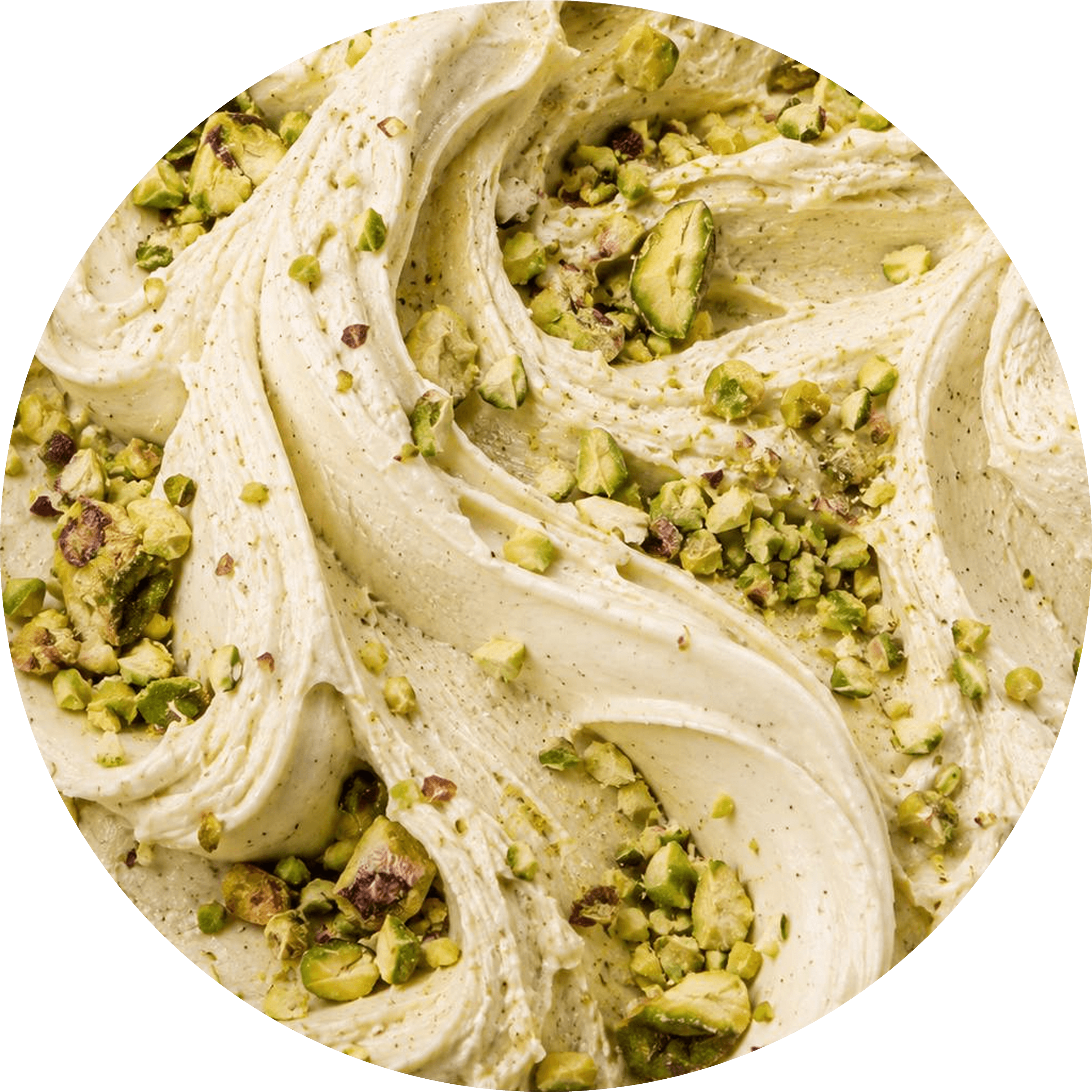 Lody Wanilia z Pistacją — rzemieślnicze lody Bari w Słupsku